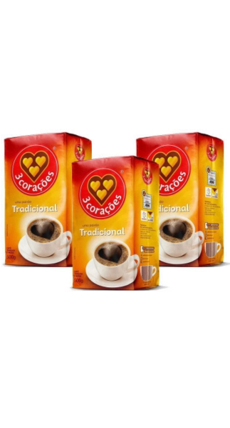 Combo 3 Café Três Corações 500g